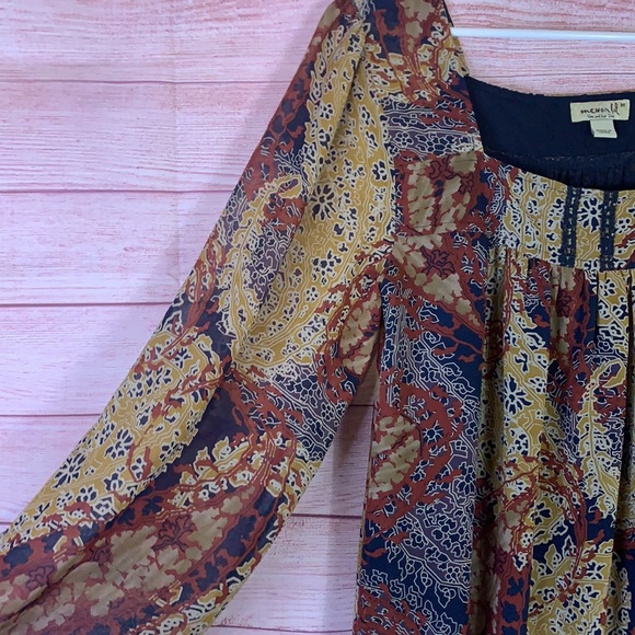 One World Baby Doll Dress Medium - Picture 3 of 4